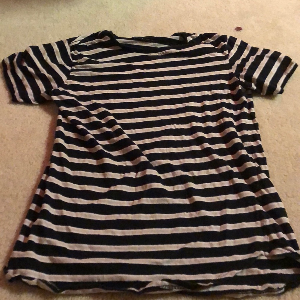 Scallop fit striped Pacsun tshirt